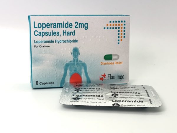 A box of Flamingo Loperamide