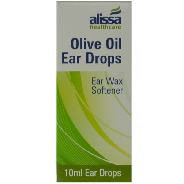 ear wax drops olive oil front box