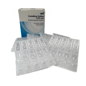 carmellose 0.5 single use box vials