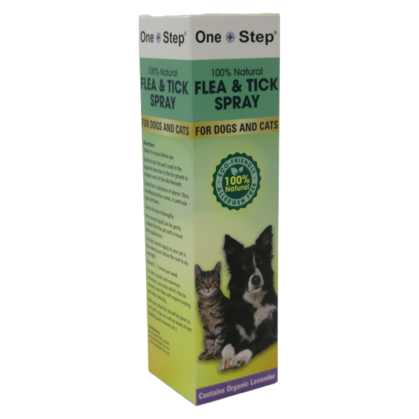 flea and tick spray box